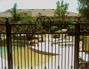 another view of the extra casting on this pool fence